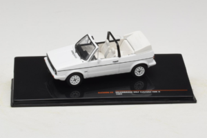 Volkswagen Golf Cabriolet Mk1 Vit IXO 1:43 CLC590N Metall