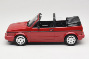 Volkswagen Golf Mk1 Cabriolet Röd Norev 1:18 188626 Metall — bild 3 av 6