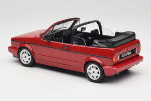 Volkswagen Golf Mk1 Cabriolet Röd Norev 1:18 188626 Metall — bild 5 av 6