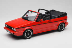 Volkswagen Golf Mk1 Cabriolet Sportline Röd Otto 1:12 G095 Resin