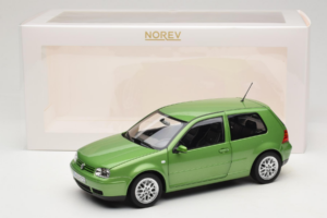 Volkswagen Golf GTI Mk4 Grön Metallic Norev 1:18 188571 Metall — bild 8 av 8