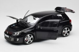 Volkswagen Golf GTI Mk6 Svart Norev 1:18 188502 Metall — bild 2 av 8