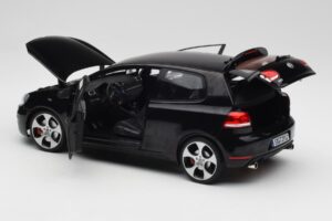 Volkswagen Golf GTI Mk6 Svart Norev 1:18 188502 Metall — bild 5 av 8