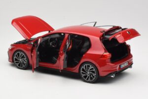 Volkswagen Golf GTI Mk8 Tornado Red Norev 1:18 188595 Metall — bild 5 av 8
