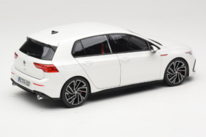 Volkswagen Golf GTI Mk8 White Metallic Norev 1:18 188593 Metall — bild 3 av 8