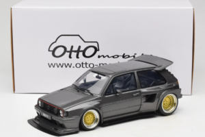 Volkswagen Golf Mk2 Khyzyl Saleem Grå Otto 1:18 OT476 Resin — bild 6 av 6