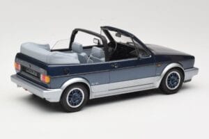 Volkswagen Golf Mk1 Cabriolet Bel Air Blue Metallic Norev 1:18 188404 Metall — bild 2 av 6