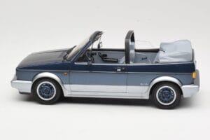 Volkswagen Golf Mk1 Cabriolet Bel Air Blue Metallic Norev 1:18 188404 Metall — bild 3 av 6