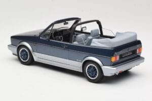 Volkswagen Golf Mk1 Cabriolet Bel Air Blue Metallic Norev 1:18 188404 Metall — bild 5 av 6