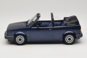 Volkswagen Golf Mk1 Cabriolet Quartett Inca Blue Norev 1:18 188628 Metall — bild 3 av 6