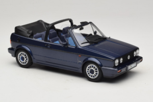Volkswagen Golf Mk1 Cabriolet Quartett Inca Blue Norev 1:18 188628 Metall — bild 4 av 6