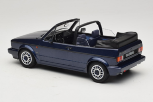 Volkswagen Golf Mk1 Cabriolet Quartett Inca Blue Norev 1:18 188628 Metall — bild 5 av 6