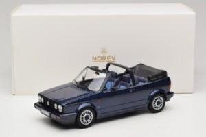 Volkswagen Golf Mk1 Cabriolet Quartett Inca Blue Norev 1:18 188628 Metall — bild 6 av 6
