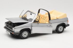 Volkswagen Golf Mk1 Cabriolet Silver Sun Star 1:18 VW004 Metall — bild 2 av 8
