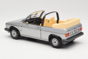 Volkswagen Golf Mk1 Cabriolet Silver Sun Star 1:18 VW004 Metall — bild 7 av 8