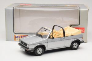Volkswagen Golf Mk1 Cabriolet Silver Sun Star 1:18 VW004 Metall — bild 8 av 8