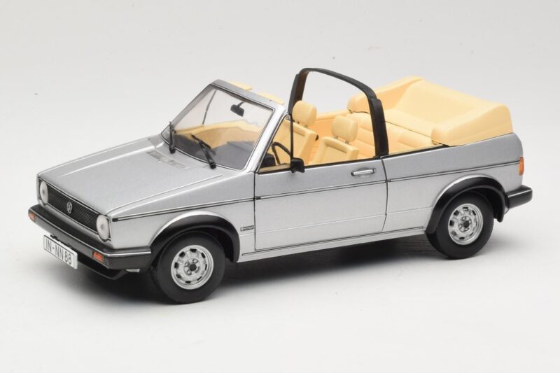 Volkswagen Golf Mk1 Cabriolet Silver Sun Star 1:18 VW004 Metall
