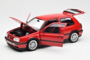 Volkswagen Golf Mk3 GTI Flash Red Norev 1:18 188418 Metall — bild 2 av 8