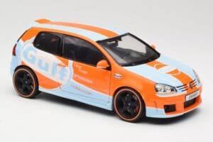Volkswagen Golf Mk5 Zender Gulf Norev 1:18 188454 Metall — bild 6 av 8
