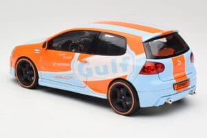 Volkswagen Golf Mk5 Zender Gulf Norev 1:18 188454 Metall — bild 7 av 8