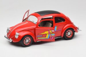 Volkswagen Beetle Röd Solido 1:18 8306 Metall — bild 2 av 8