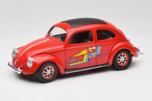 Volkswagen Beetle Röd Solido 1:18 8306 Metall