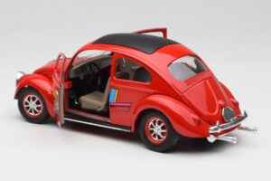 Volkswagen Beetle Röd Solido 1:18 8306 Metall — bild 5 av 8