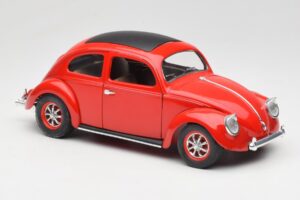 Volkswagen Beetle Röd Solido 1:18 8306 Metall — bild 6 av 8