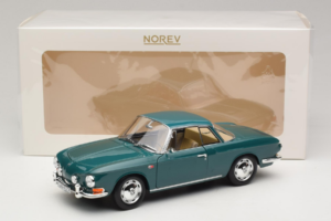 Volkswagen Karmann Ghia 1500 Grön Norev 1:18 188648 Metall — bild 2 av 8