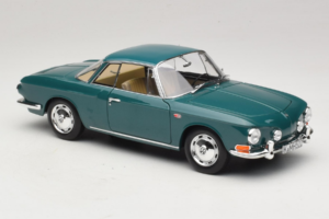 Volkswagen Karmann Ghia 1500 Grön Norev 1:18 188648 Metall — bild 6 av 8
