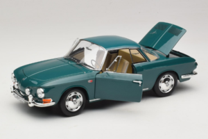 Volkswagen Karmann Ghia 1500 Grön Norev 1:18 188648 Metall — bild 8 av 8