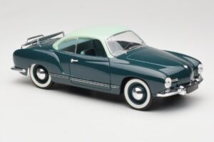Volkswagen Karmann Ghia Blå Solido 1:18 8061 Metall — bild 6 av 8