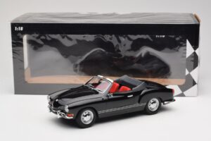 Volkswagen Karmann Ghia Cabriolet Svart Minichamps 1:18 155054031 Metall — bild 6 av 6