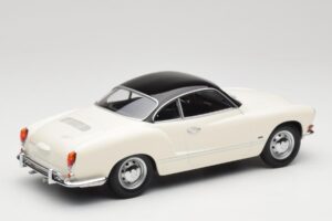 Volkswagen Karmann Ghia Gräddvit Svart Minichamps 1:18 155054021 Metall — bild 2 av 6