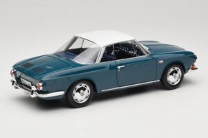 Volkswagen Karmann Ghia Type 34 1500 Sea Blue Norev 1:18 188646 Metall — bild 3 av 8
