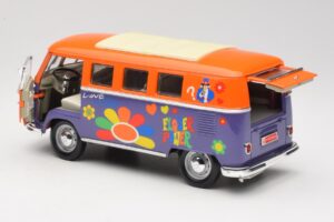Volkswagen Microbus T1 Flower Power Road Signature 1:18 92329 Metall — bild 5 av 8