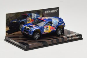 Volkswagen Race Touareg #103 B. Saby / R. Perin Winner Rally Por Las Pampas 2005 Minichamps 1:43 436055303 Metall — bild 2 av 4
