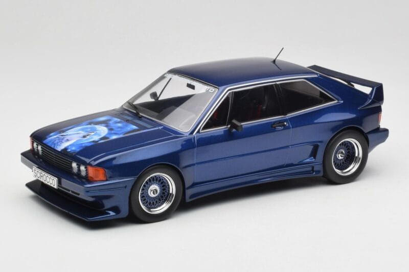 Volkswagen Rieger Scirocco Mk1 GTO Blå MCG 1:18 MCG18448 Metall