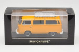 Volkswagen T2 Bus Gul Minichamps 1:43 400053002 Metall — bild 4 av 4