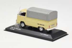 Volkswagen T2 Flatbed Beige Minichamps 1:43 400053204 Metall — bild 3 av 4