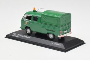 Volkswagen T2b Double Cab Flatbed Stadt Solberg Minichamps 1:43 400053261 Metall — bild 3 av 4