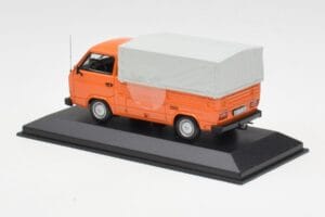 Volkswagen T3 Flatbed Orange Minichamps 1:43 400055200 Metall — bild 3 av 4