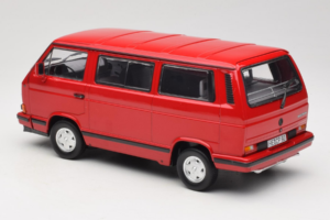 Volkswagen T3 Redstar Röd Norev 1:18 188542 Metall — bild 5 av 6