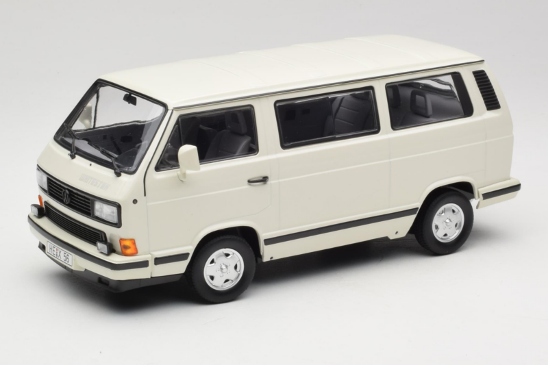 Volkswagen T3 Whitestar Vit Norev 1:18 188541 Metall