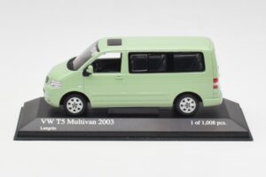 Volkswagen T5 Multivan California Limegrön Minichamps 1:43 400052201 Metall
