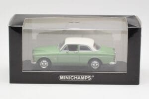Volvo 121 Amazon Ljusgrön & Vit Minichamps 1:43 430171005 Metall — bild 4 av 4