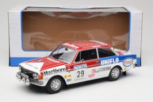 Volvo 142 #29 M. Alen / I. Kivimaki Rally 1000 Lakes 1973 MCG 1:18 MCG18528R Metall — bild 6 av 6