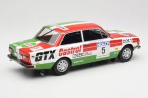 Volvo 142 #5 H. Mikkola / E. Rautanen Rally 1000 Lakes 1973 MCG 1:18 MCG18529R Metall — bild 2 av 6