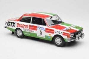 Volvo 142 #5 H. Mikkola / E. Rautanen Rally 1000 Lakes 1973 MCG 1:18 MCG18529R Metall — bild 4 av 6