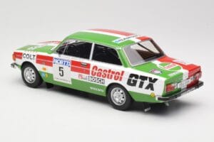 Volvo 142 #5 H. Mikkola / E. Rautanen Rally 1000 Lakes 1973 MCG 1:18 MCG18529R Metall — bild 5 av 6
